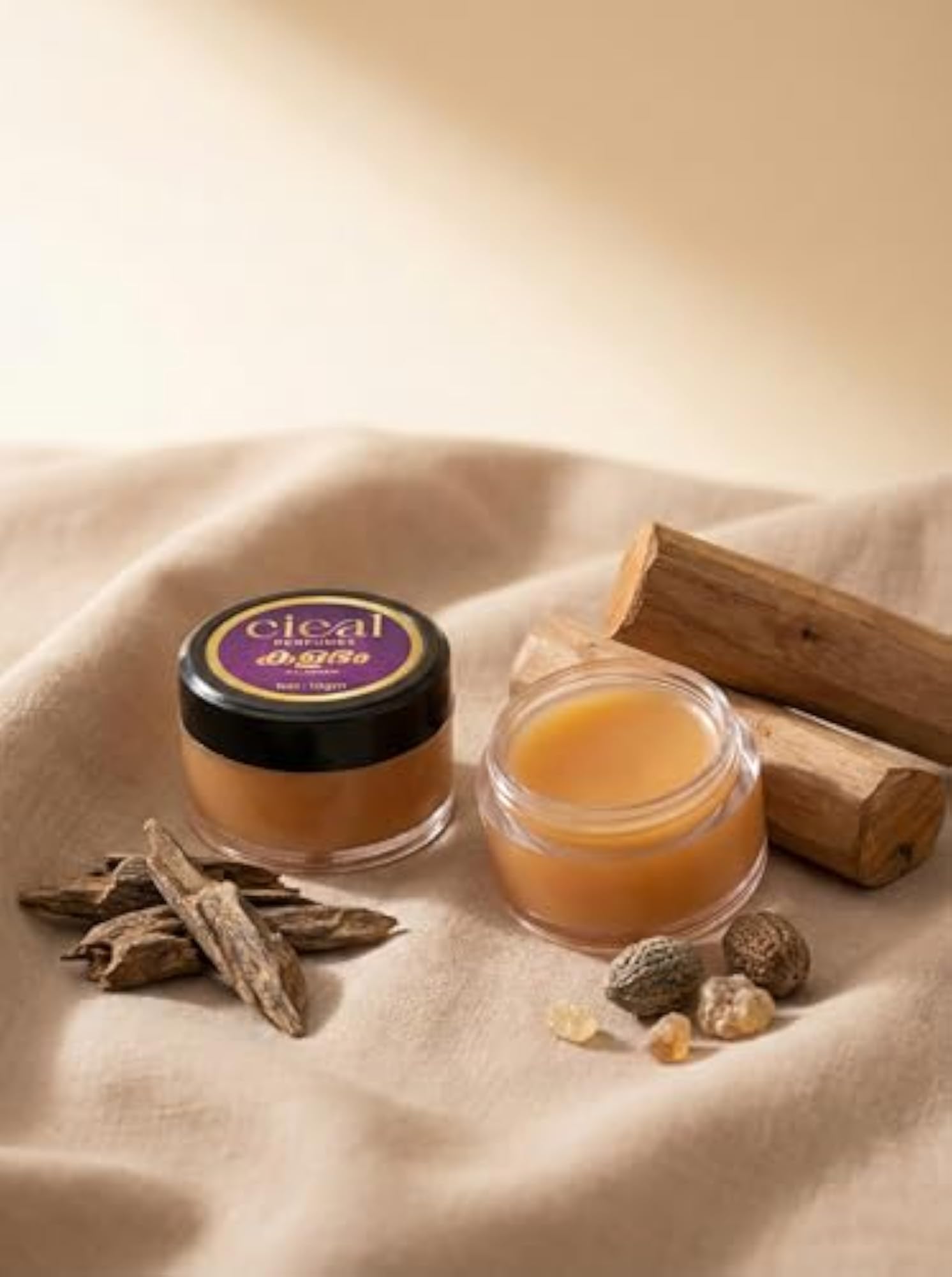 Solid Perfume Set of 3, Travel-Friendly Gift